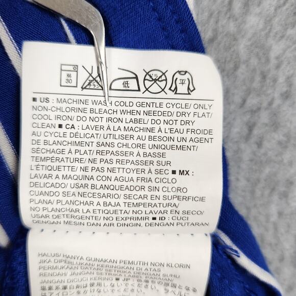 Old Navy Top Womens Size Large Boyfriend Drapey Tee Stripe - Picture 9 of 12